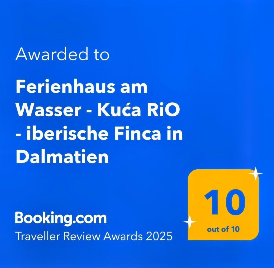 Ferienhaus Am Wasser - Kuca Rio - Iberische Finca In Dalmatien 比利切 外观 照片